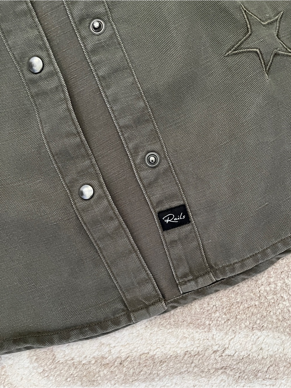Marcel Shirt Olive - Picture 9 of 15